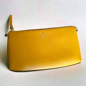 Mustard Yellow Kate Spade Sawyer St Zip Crossbody Clutch